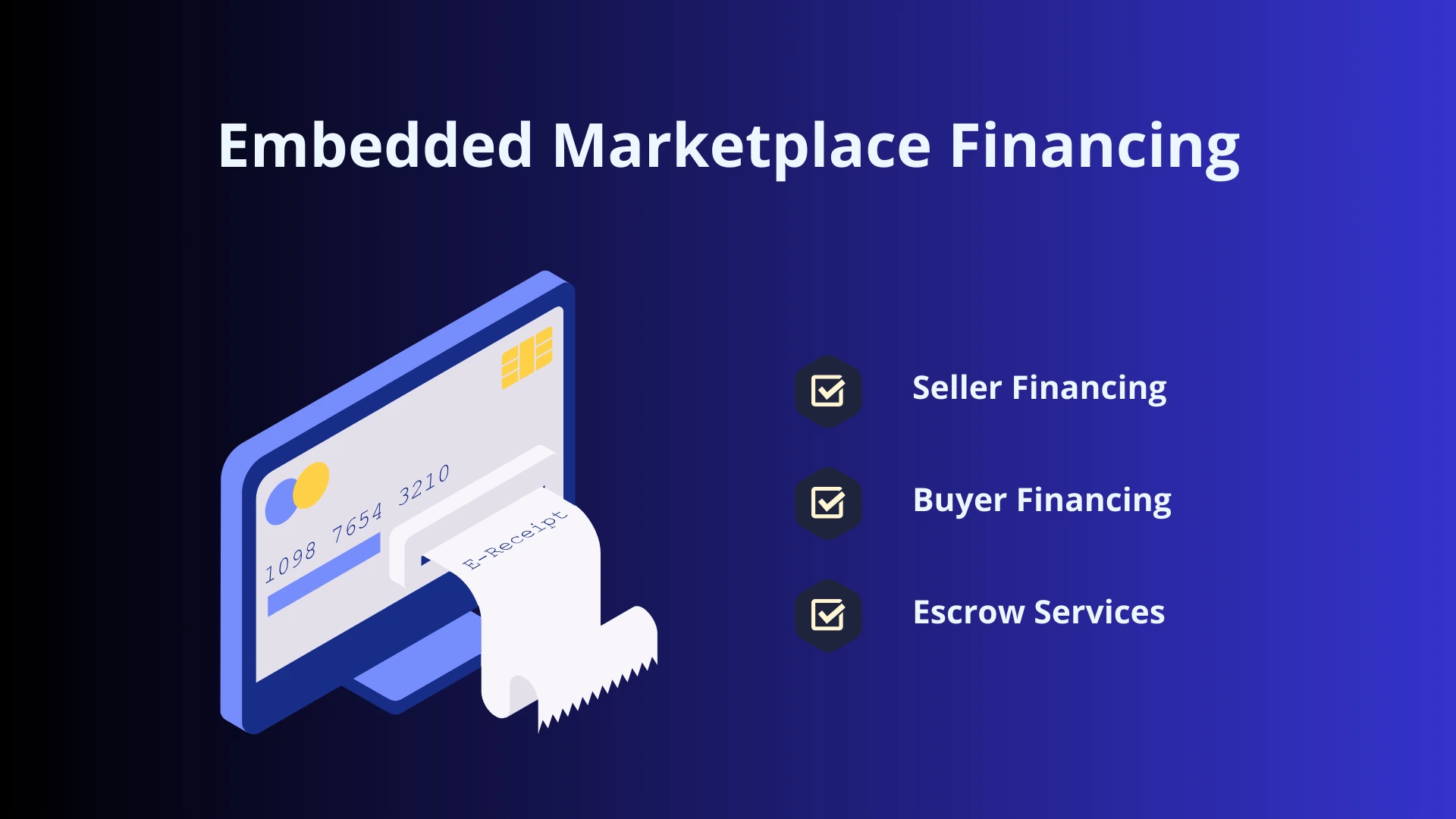 examples of marketplace financing 